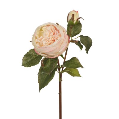 Real touch garden rose light pink