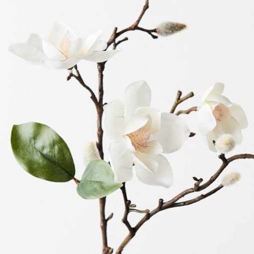 Realistic-Magnolia-bud-spray-stem