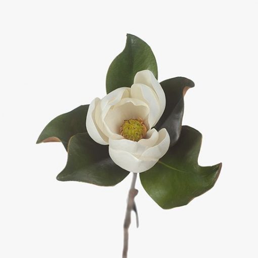 real-touch-Magnolia-white-stem
