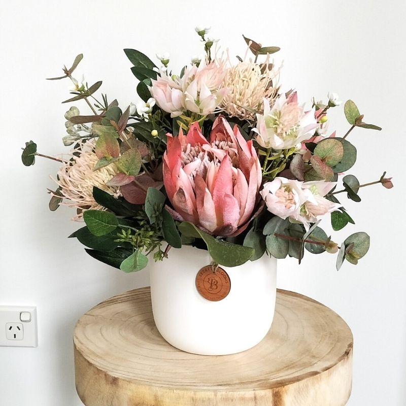 pink-artificial-native-flower-arrangement