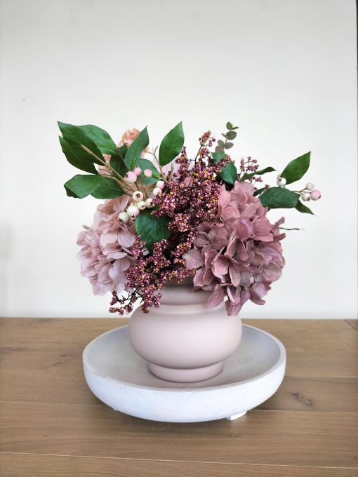 artificial-mauve-flower-arrangement