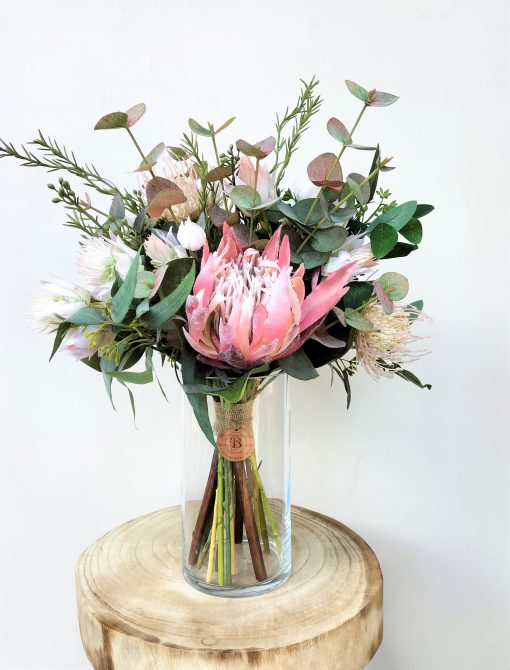 artificial-pink-native-flower-arrangement