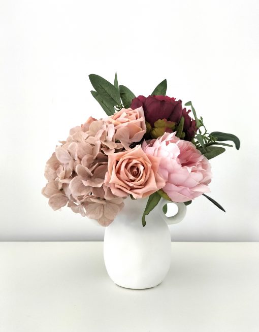 dusty-pink-artificial-flower-arrangement