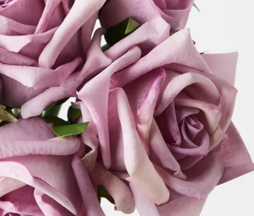 artificial-luxury-rose-bouquet-lavender