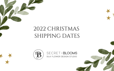 2022 Christmas Shipping Dates