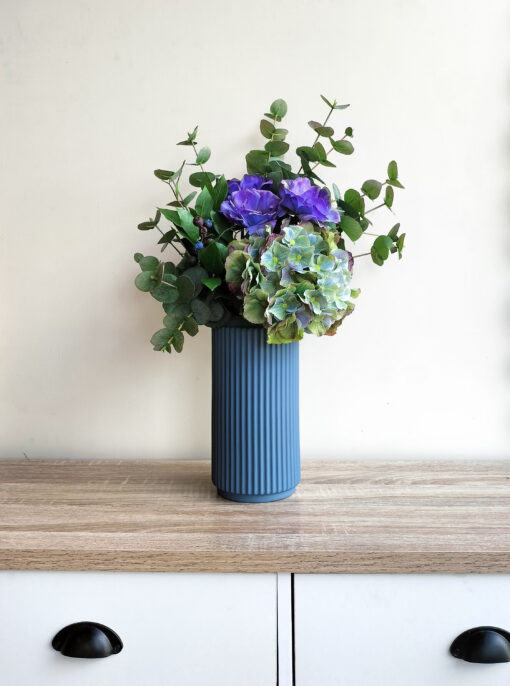 artificial-blue-green-bouquet