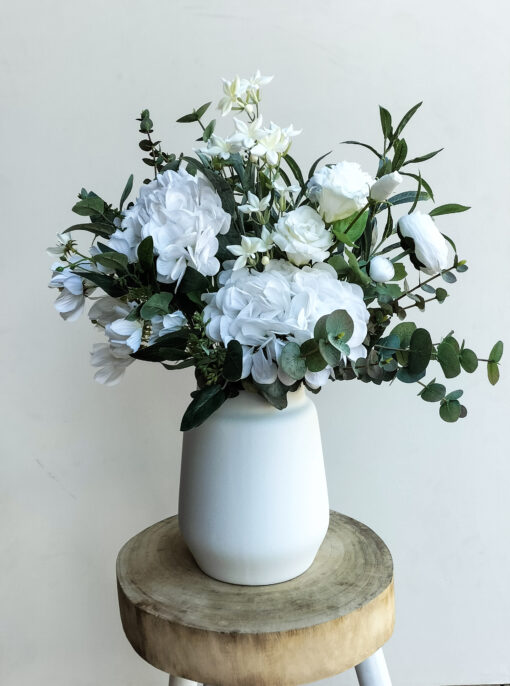white-green-real-touch-flower-bouquet