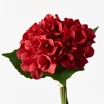 real-touch-red-hydrangea-posy-bouquet