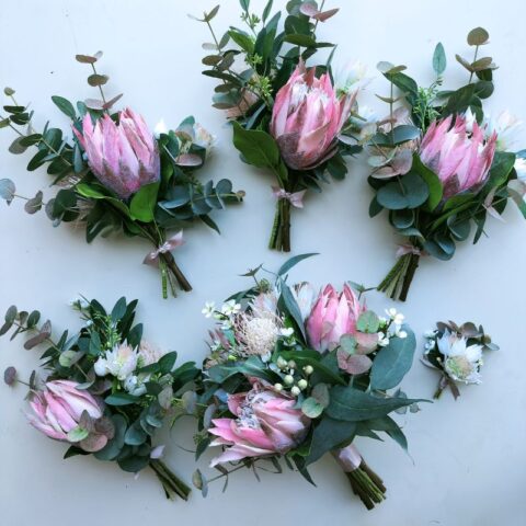 Silk Flowers Bridal Bouquets & Bridesmaid Bouquets | Secret Blooms