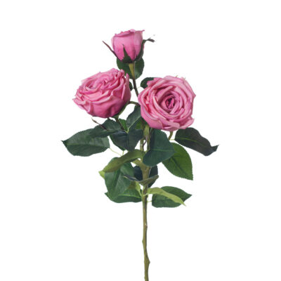 artificial-pink-mauve-rose-spray-real-touch
