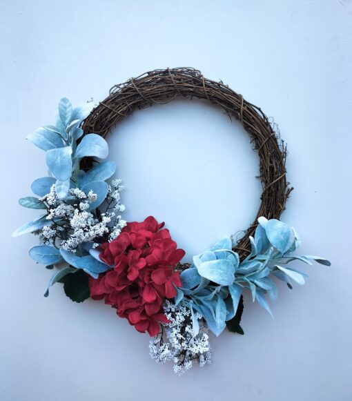 red-hydrangea-wreath