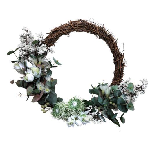 artificial-native-flower-white-cream-wreath