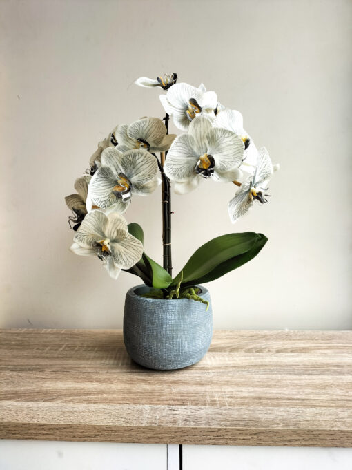 artificial-grey-orchid-arrangement