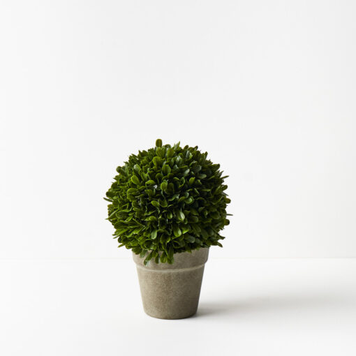 faux-boxwood-ball-plant