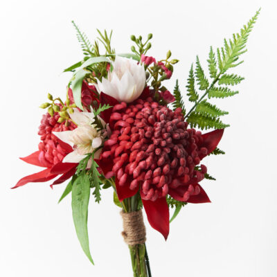 artificial-red-waratah-bouquet